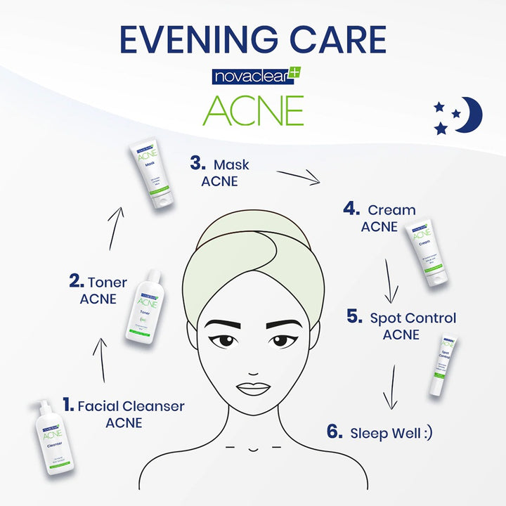Novaclear Acne Cream With Salicylic Acid For Oily And Acne Prone Skin 40ml - Easy Pharmacy LLC