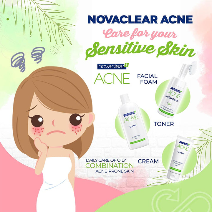 Novaclear Acne Cream With Salicylic Acid For Oily And Acne Prone Skin 40ml - Easy Pharmacy LLC