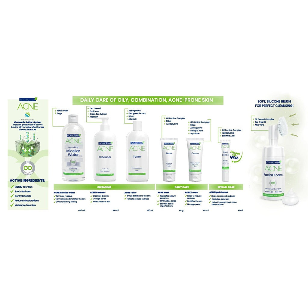 Novaclear Acne Spot Oil Control With Salicylic Acid For Oily And Acne-Prone Skin 10ml - Easy Pharmacy LLC