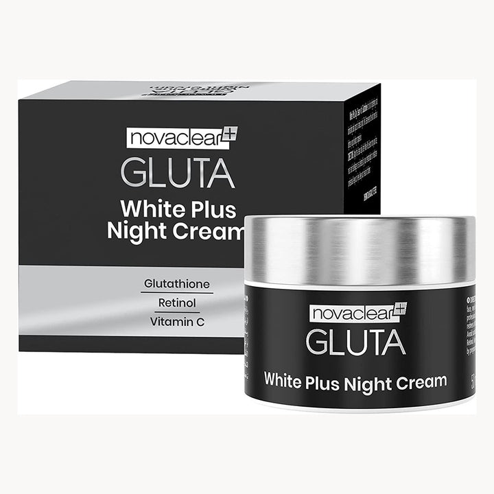 Novaclear Gluta White Plus Facial Night Cream For pigmentation and dark spots 50ml - Easy Pharmacy LLC
