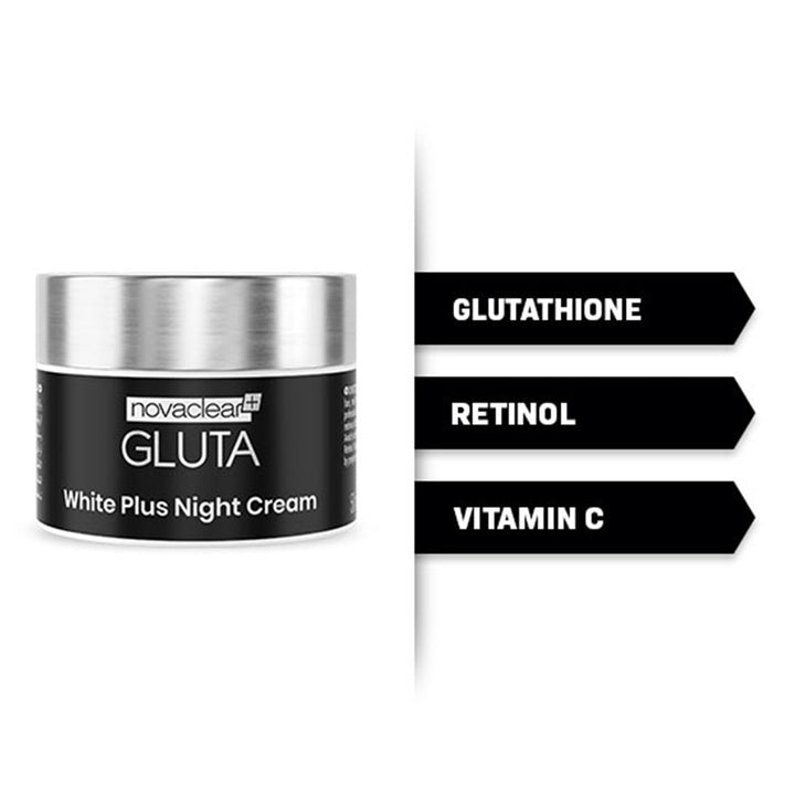 Novaclear Gluta White Plus Facial Night Cream For pigmentation and dark spots 50ml - Easy Pharmacy LLC