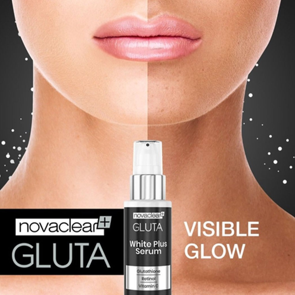 Novaclear Gluta White Plus Facial Night Serum For pigmentation and dark spots 30ml - Easy Pharmacy LLC