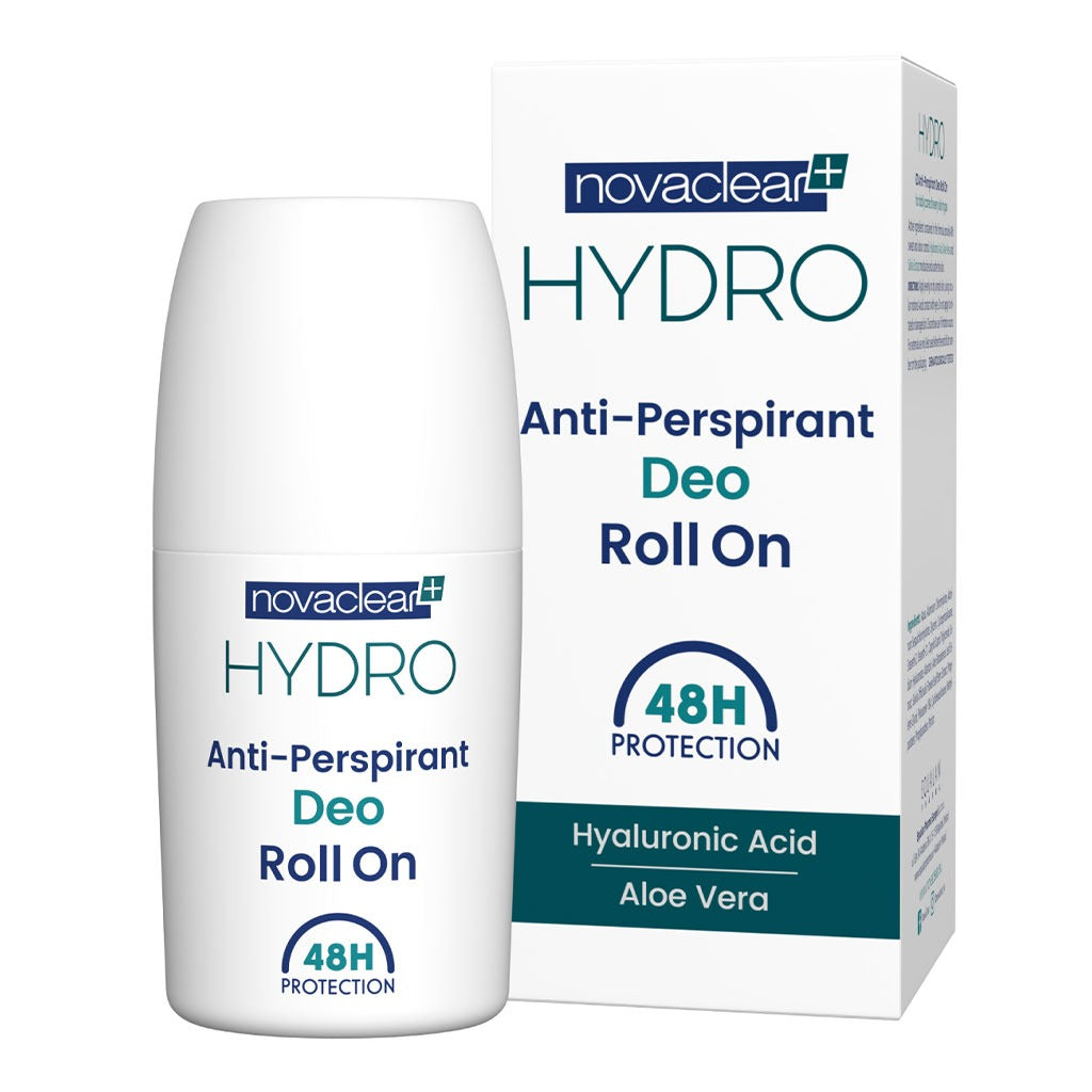 Novaclear Hydro Anti-Perspirant Deo Roll-On With Hyaluronic Acid & Aloe Vera 50ml - Easy Pharmacy LLC