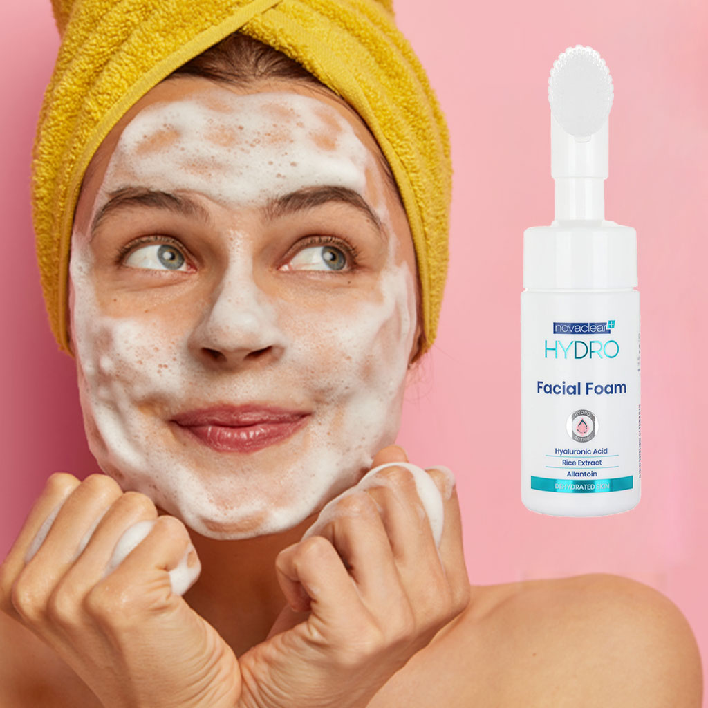 Novaclear Hydro Cleansing Facial Foam For dehydrated skin 100ml - Easy Pharmacy LLC