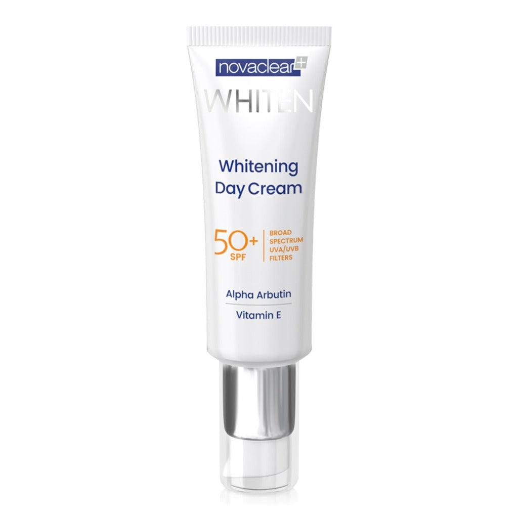 Novaclear Whitening Facial Brightening Day Cream with SPF50+, 50ml - Easy Pharmacy LLC
