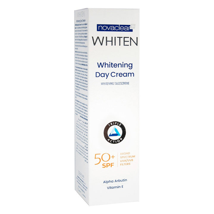 Novaclear Whitening Facial Brightening Day Cream with SPF50+, 50ml - Easy Pharmacy LLC