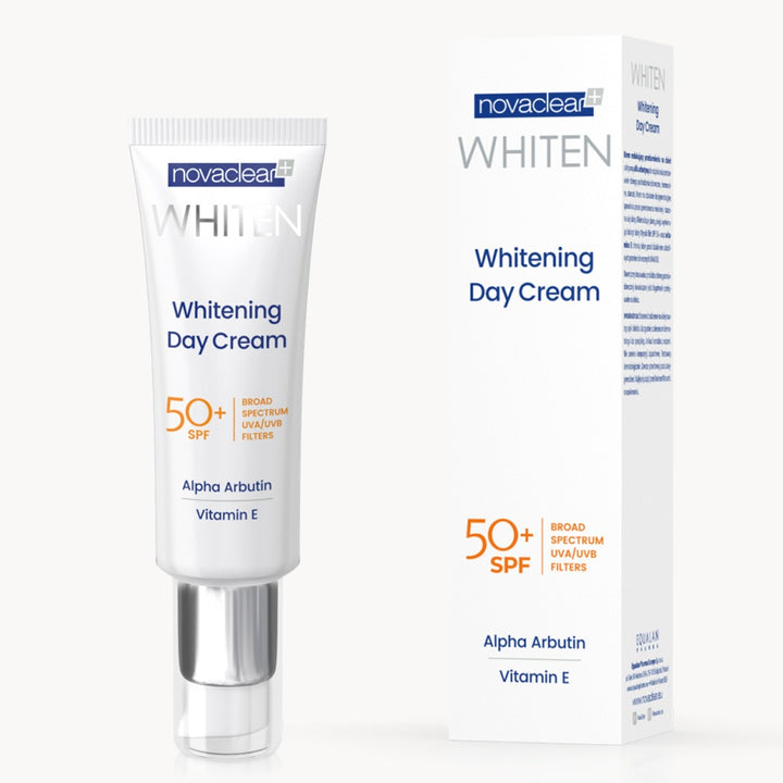Novaclear Whitening Facial Brightening Day Cream with SPF50+, 50ml - Easy Pharmacy LLC