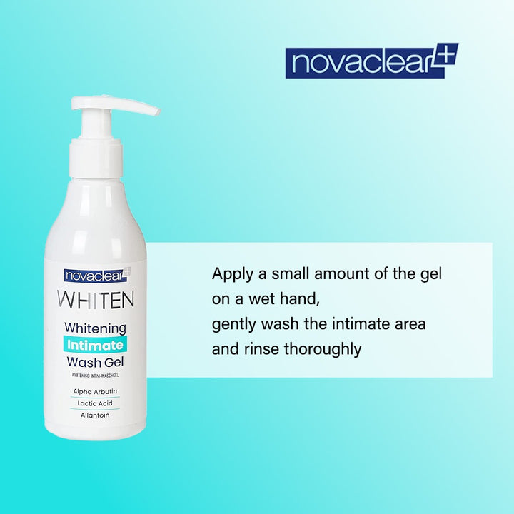 Novaclear Whitening Feminine Intimate Wash Gel 200ml - Easy Pharmacy LLC