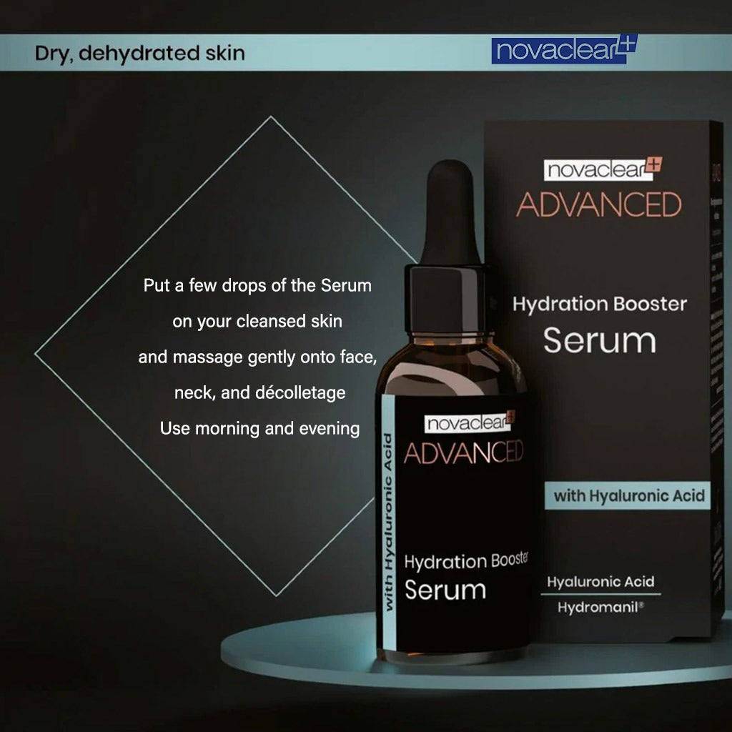 Novaclear Advanced Hydration Booster Facial Serum With Hyaluronic Acid 30ml - Easy Pharmacy LLC