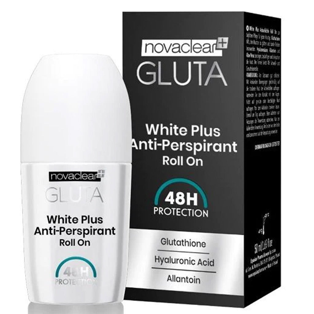 Novaclear Gluta White Plus Anti-Perspirant Whitening Roll-On 50ml - Easy Pharmacy LLC