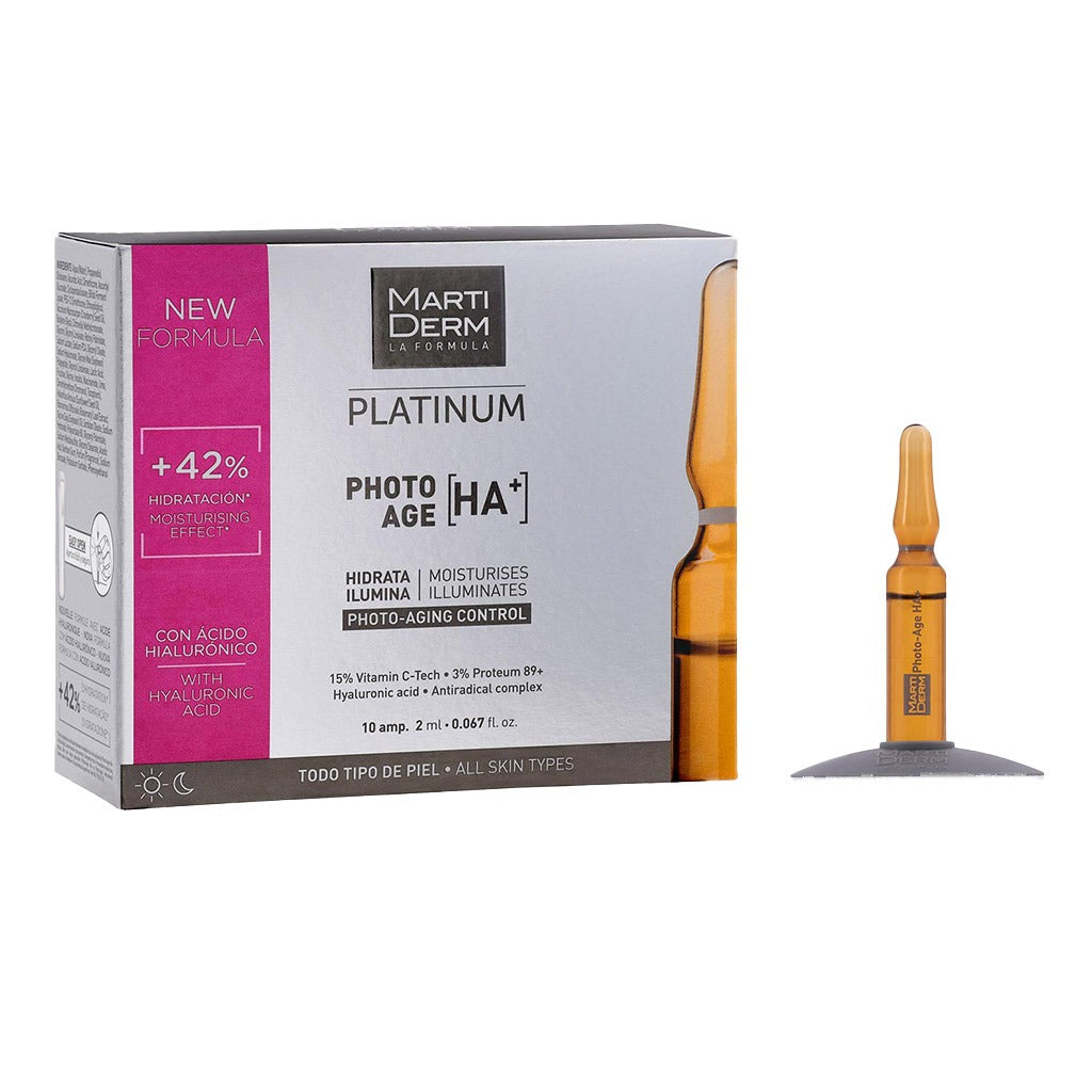 Marti Derm Platinum Photo Age HA+ Ampoule 2ml 10's - Easy Pharmacy LLC