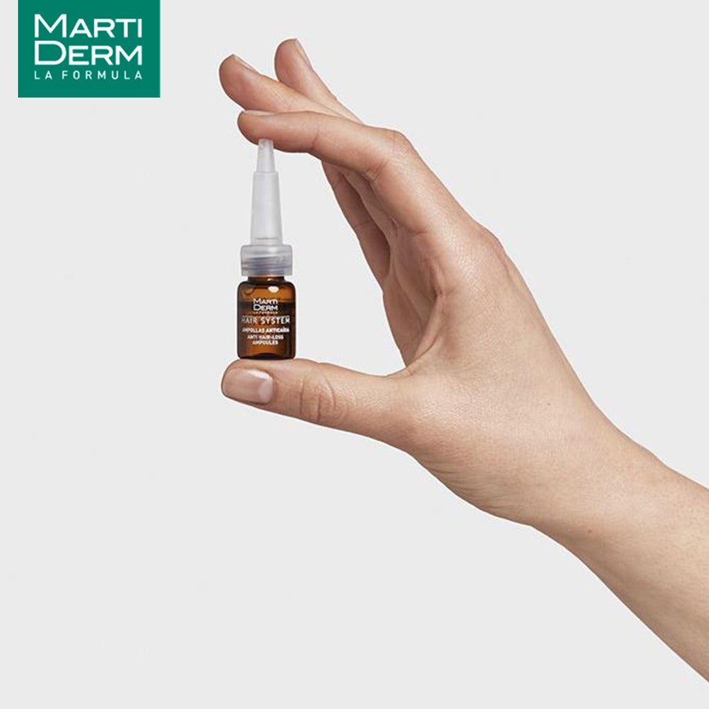 Marti Derm Hair System Anti-HairLoss Ampoule 3ml 14's - Easy Pharmacy LLC