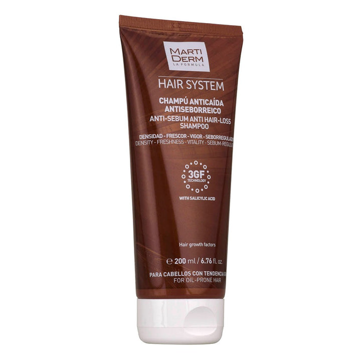 Marti Derm Hair System Antisebum Anti-Hair Loss Shampoo 200ml - Easy Pharmacy LLC