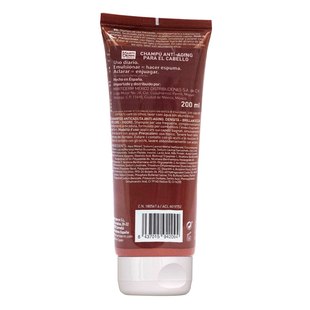 Marti Derm Hair System Antisebum Anti-Hair Loss Shampoo 200ml - Easy Pharmacy LLC