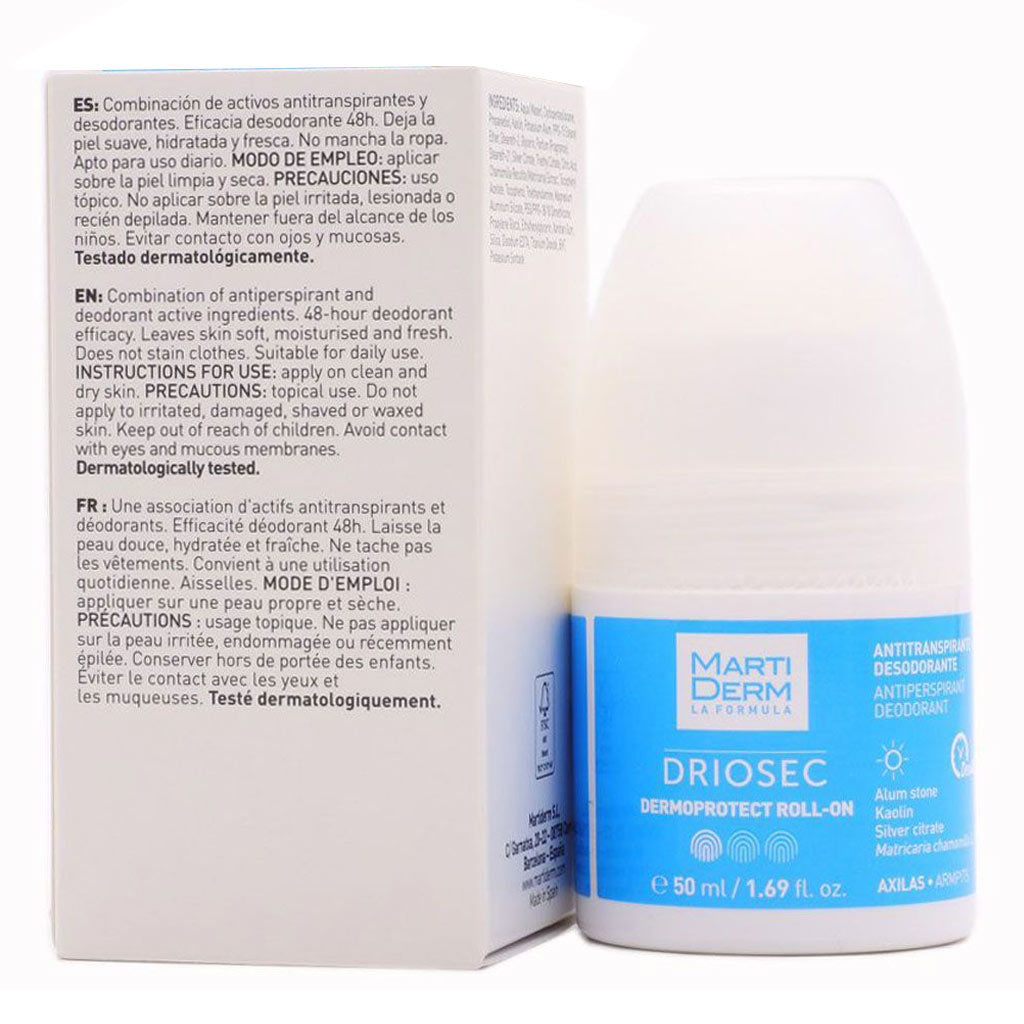 Marti Derm Driosec Dermoprotect Roll-On 50ml - Easy Pharmacy LLC