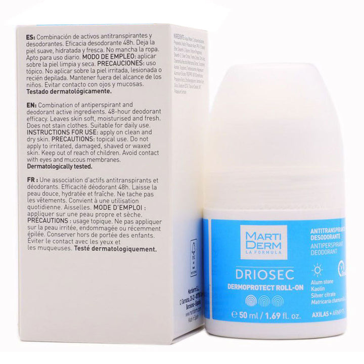 Marti Derm Driosec Dermoprotect Roll-On 50ml - Easy Pharmacy LLC