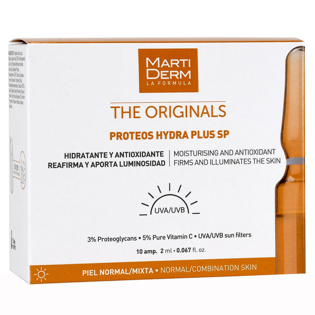 Marti Derm The Originals Proteos Hydra Plus SP Ampules 10 × 2ml - Easy Pharmacy LLC