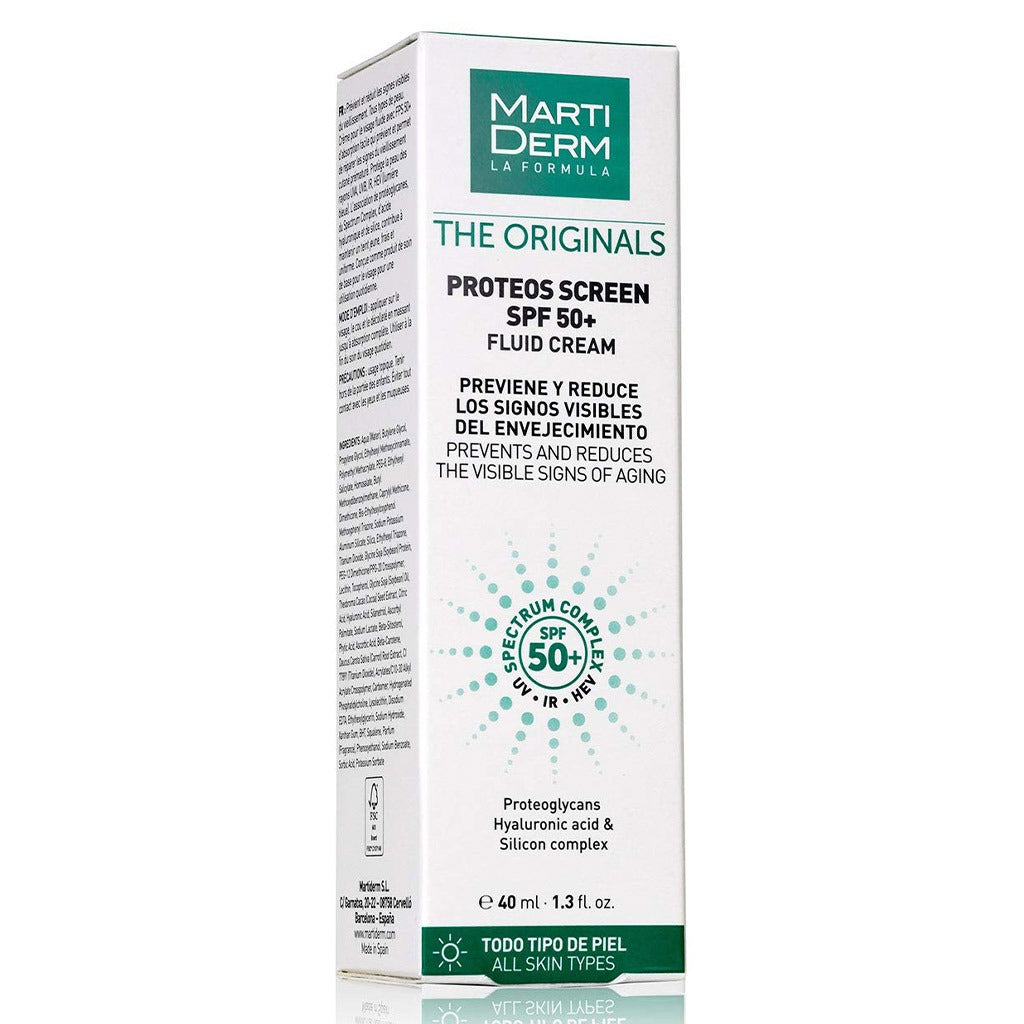 Marti Derm The Originals Proteos Screen Fluid Cream with SPF 50+, 40ml - Easy Pharmacy LLC