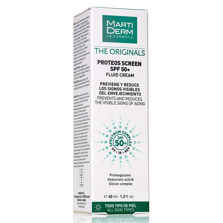 Marti Derm The Originals Proteos Screen Fluid Cream with SPF 50+, 40ml - Easy Pharmacy LLC
