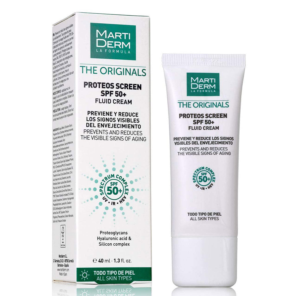 Marti Derm The Originals Proteos Screen Fluid Cream with SPF 50+, 40ml - Easy Pharmacy LLC