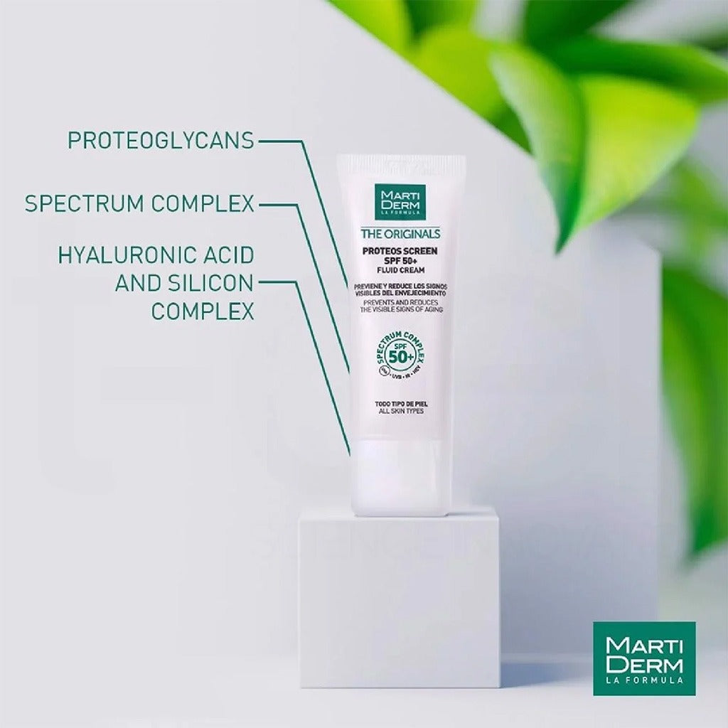 Marti Derm The Originals Proteos Screen Fluid Cream with SPF 50+, 40ml - Easy Pharmacy LLC