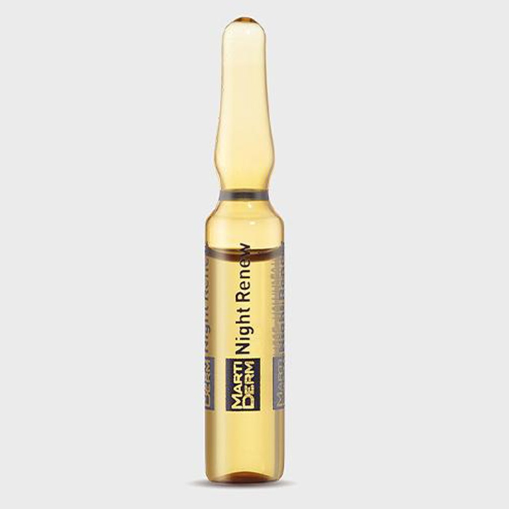 Marti Derm Platinum Night Renew Anti-aging Booster Ampules 10 × 2ml - Easy Pharmacy LLC