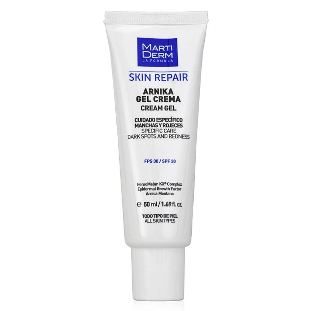 Marti Derm Skin Repair Arnika Cream Gel with SPF30 For dark spots & redness, 50ml - Easy Pharmacy LLC
