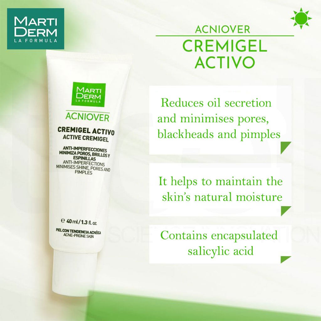 Marti Derm Acniover Active Cremigel 40ml - Easy Pharmacy LLC
