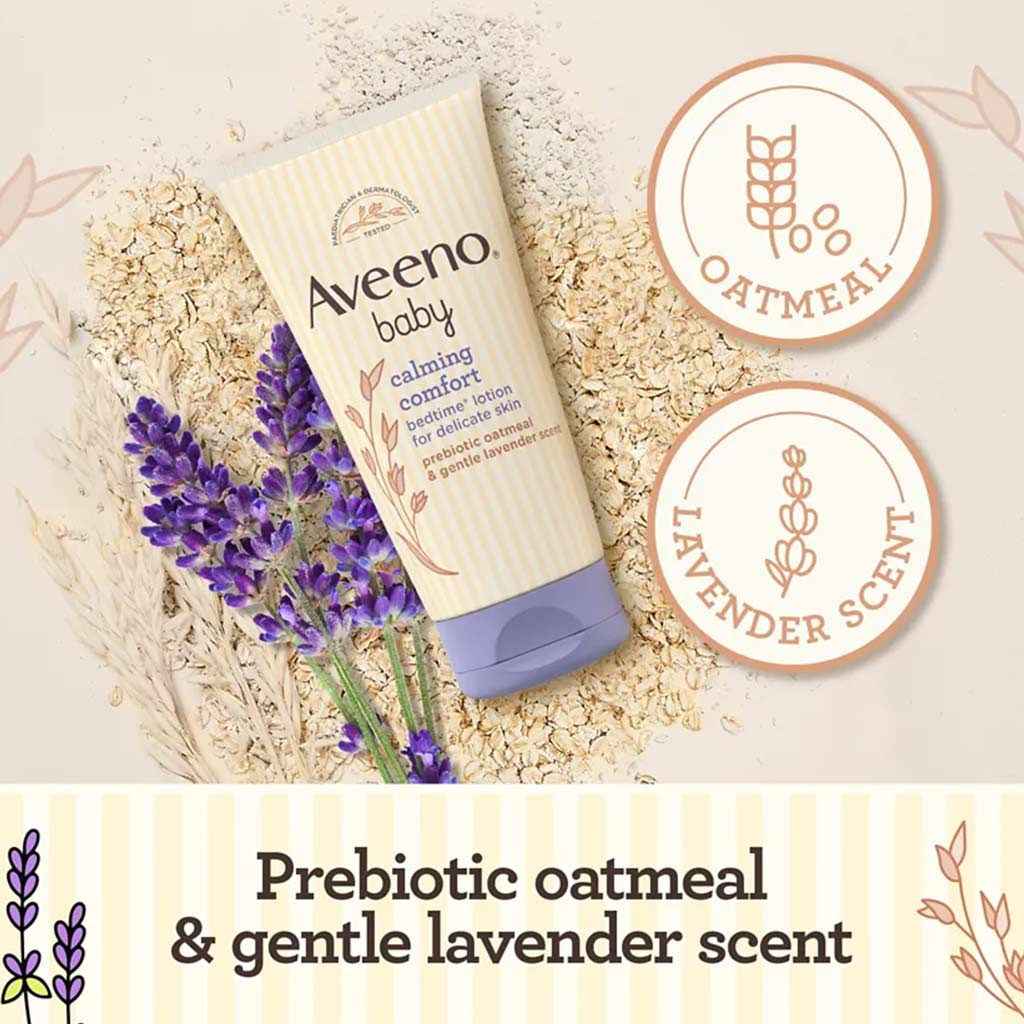 Aveeno Baby Calming Comfort Bedtime Baby Lotion For Delicate Skin 150ml - Easy Pharmacy LLC