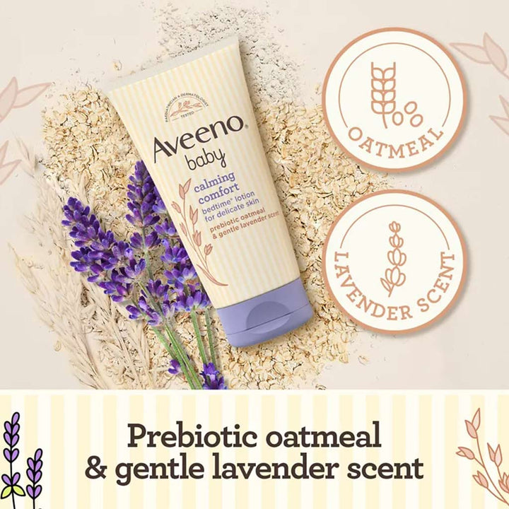 Aveeno Baby Calming Comfort Bedtime Baby Lotion For Delicate Skin 150ml - Easy Pharmacy LLC