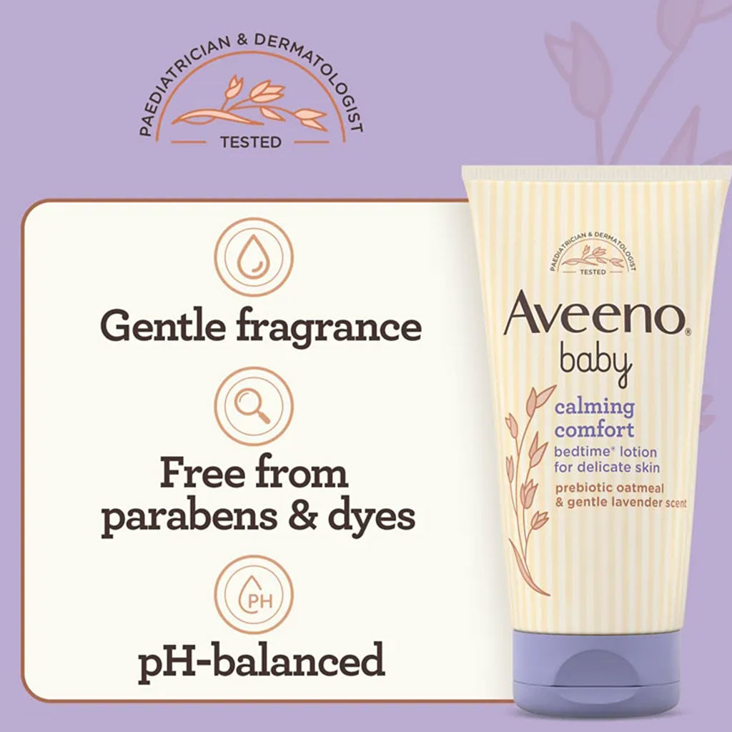 Aveeno Baby Calming Comfort Bedtime Baby Lotion For Delicate Skin 150ml - Easy Pharmacy LLC