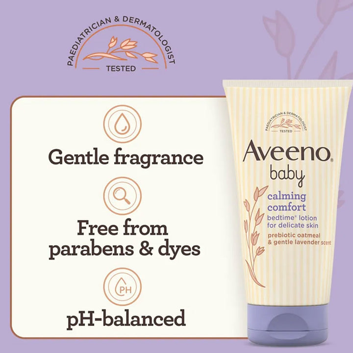 Aveeno Baby Calming Comfort Bedtime Baby Lotion For Delicate Skin 150ml - Easy Pharmacy LLC