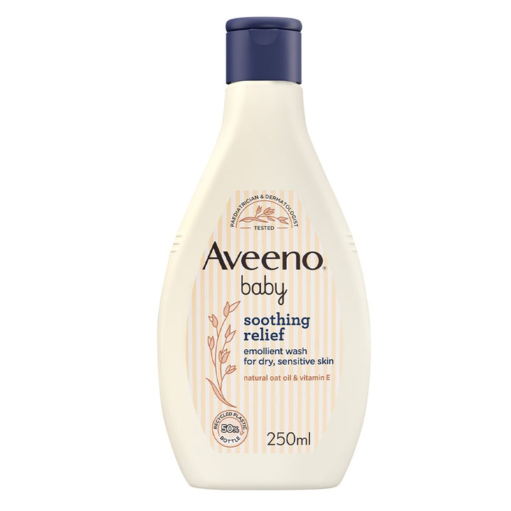 Aveeno Baby Soothing Relief Emollient Wash For Dry, Sensitive Skin 250ml - Easy Pharmacy LLC