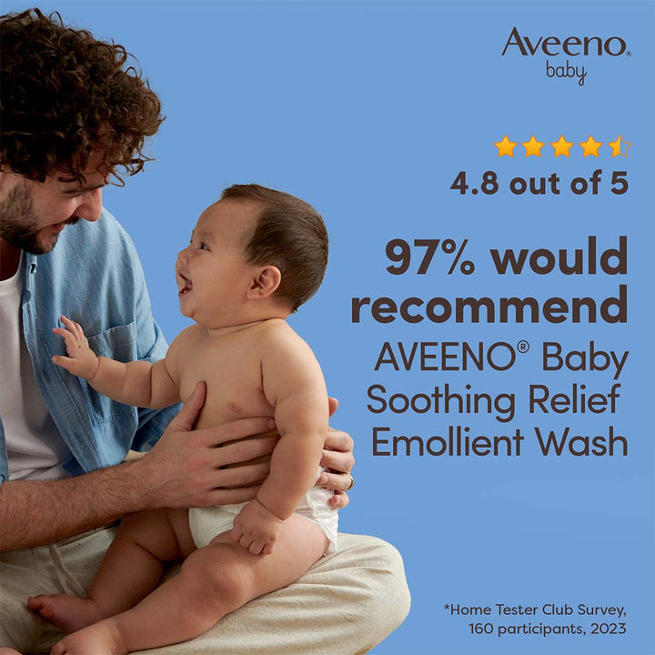 Aveeno Baby Soothing Relief Emollient Wash For Dry, Sensitive Skin 250ml - Easy Pharmacy LLC