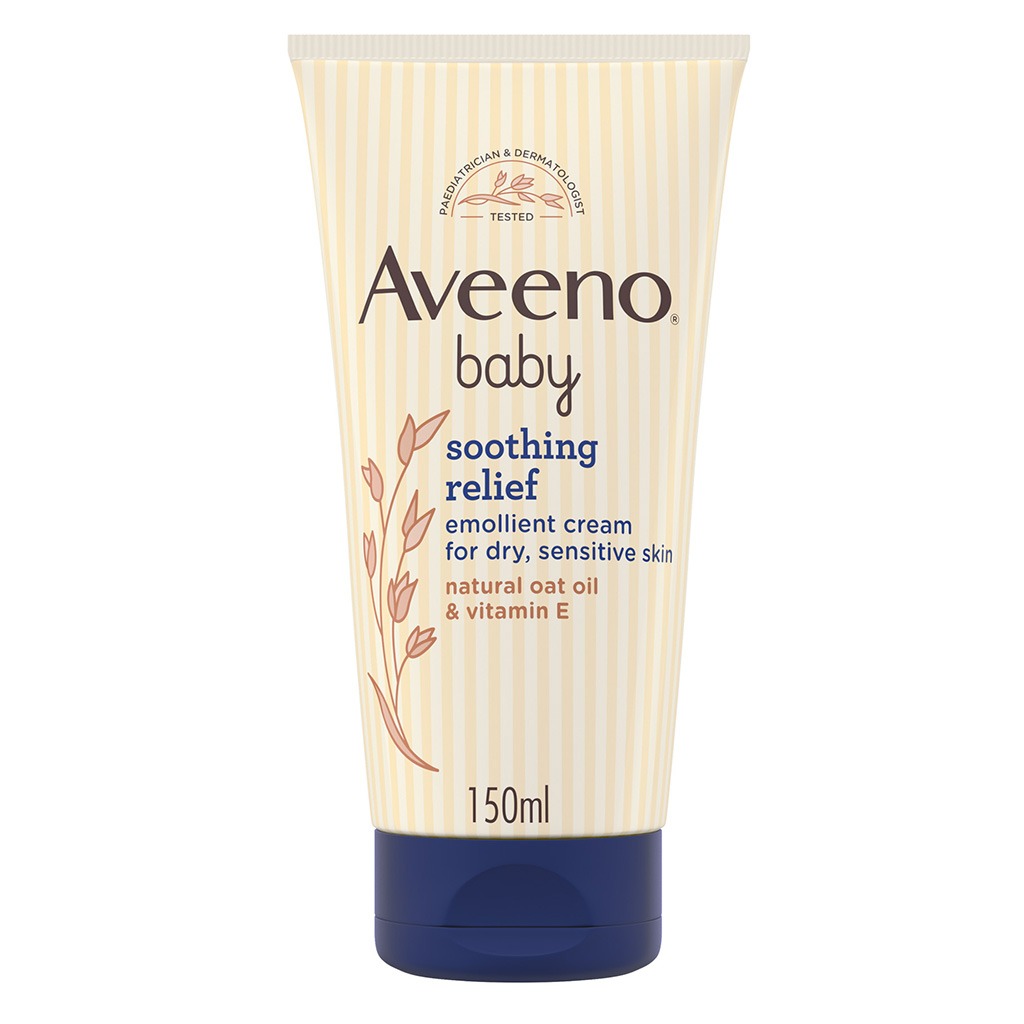 Aveeno Baby Soothing Relief Emollient Cream For Dry, Sensitive Skin 150ml - Easy Pharmacy LLC