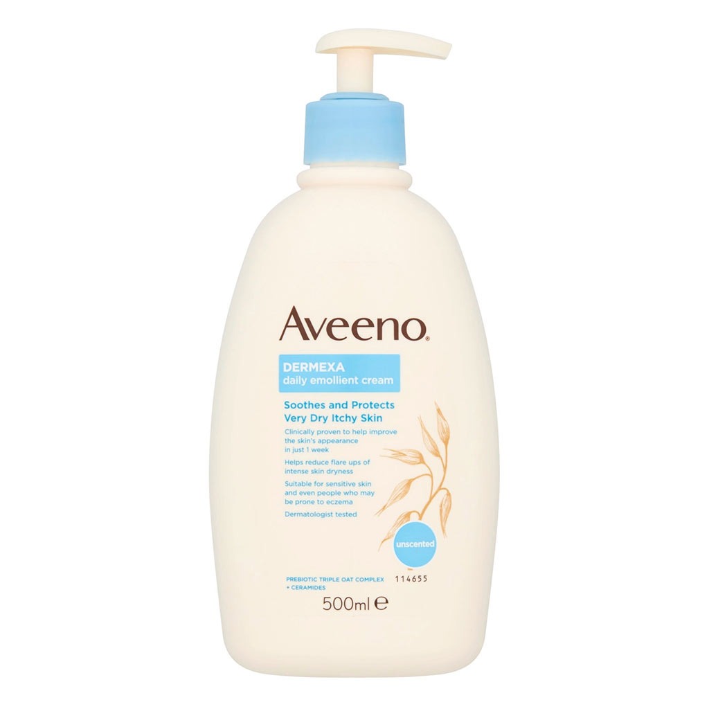 Aveeno Dermexa Daily Soothing Emollient Cream For Dry Itchy Skin 500ml - Easy Pharmacy LLC