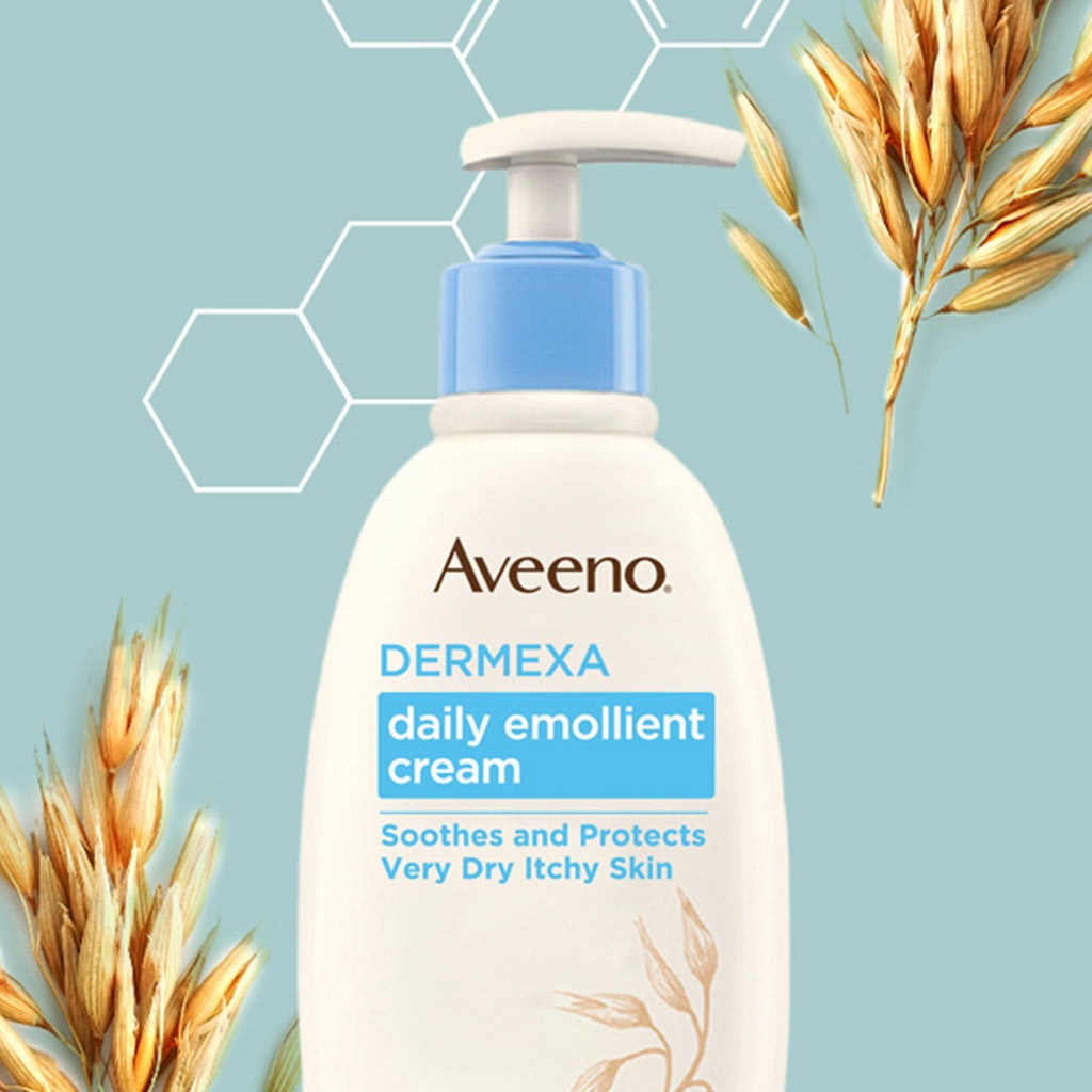 Aveeno Dermexa Daily Soothing Emollient Cream For Dry Itchy Skin 500ml - Easy Pharmacy LLC