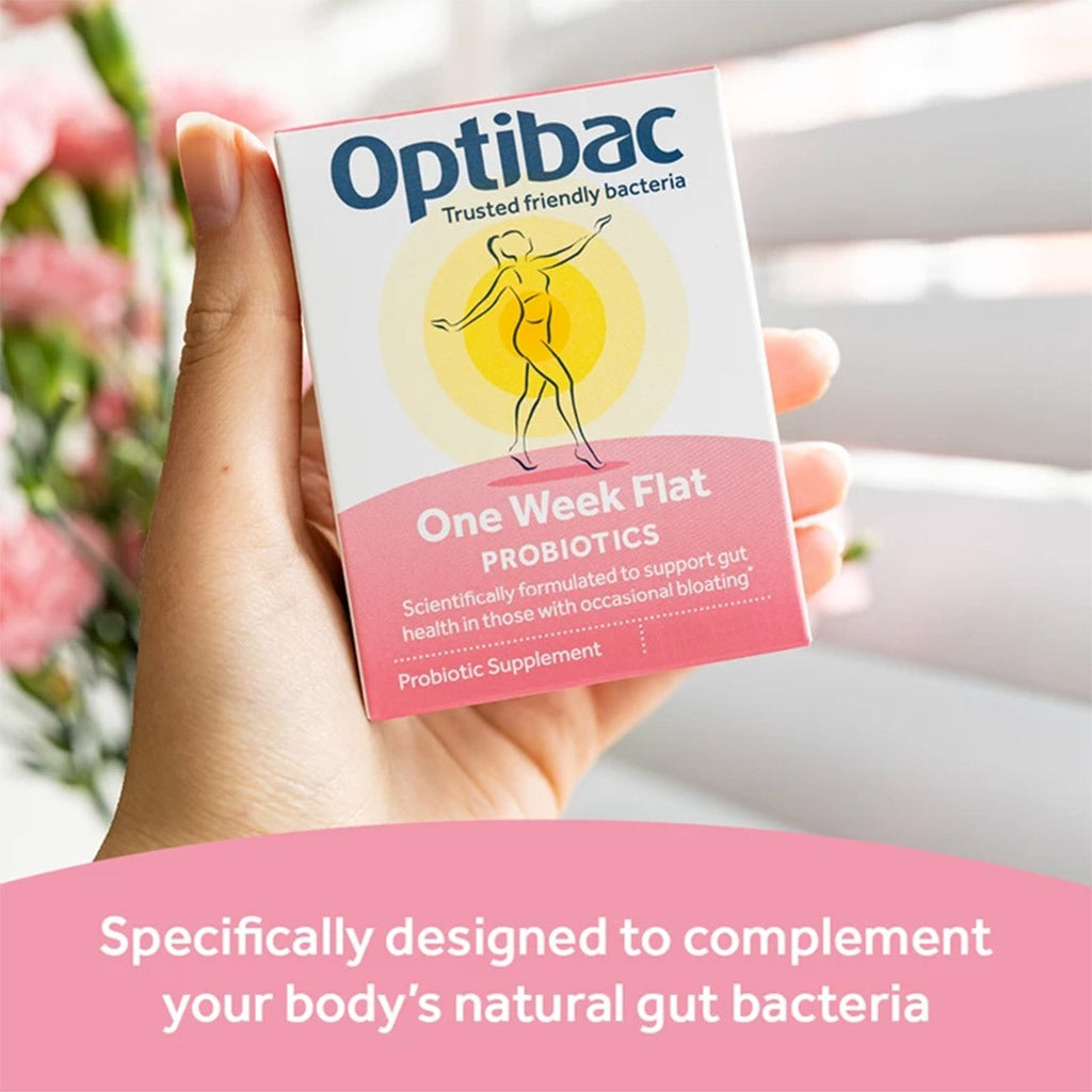 Optibac One Week Flat Probiotics Sachets 28's - Easy Pharmacy LLC