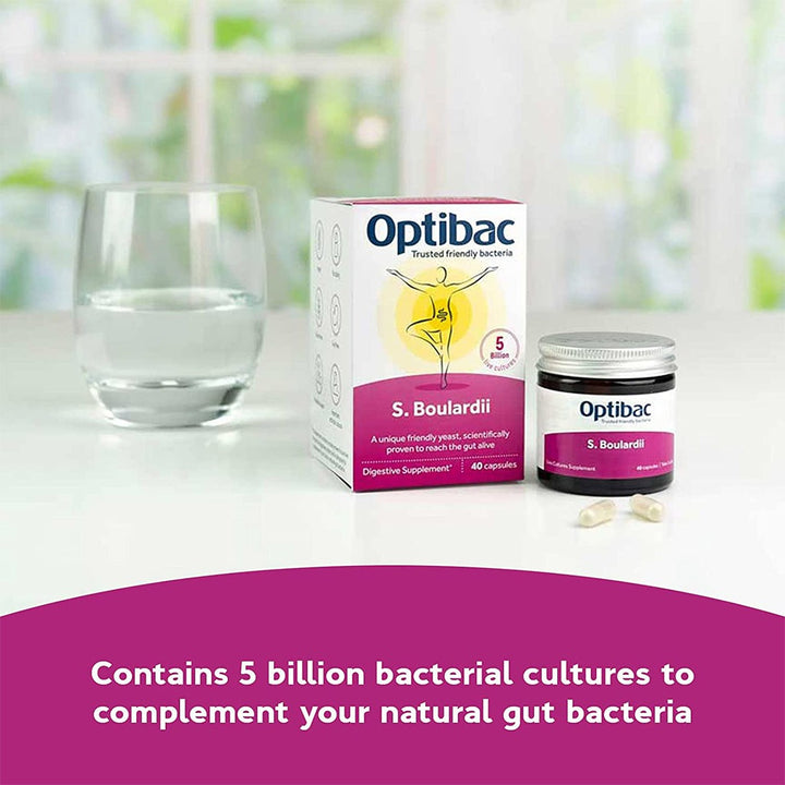 Optibac Saccharomyces Boulardii Digestive Capsules 16's - Easy Pharmacy LLC