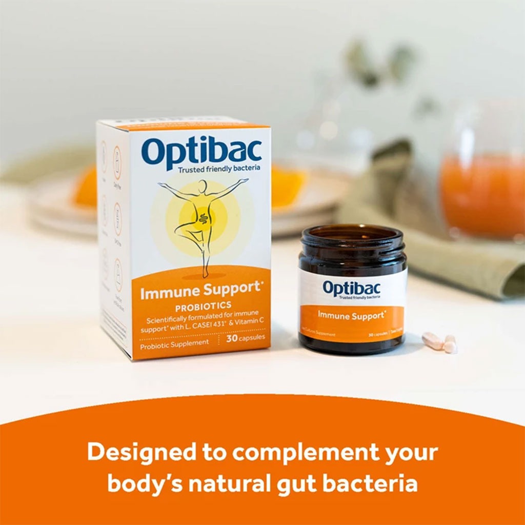 Optibac Immune Support Probiotics Capsules 30's - Easy Pharmacy LLC