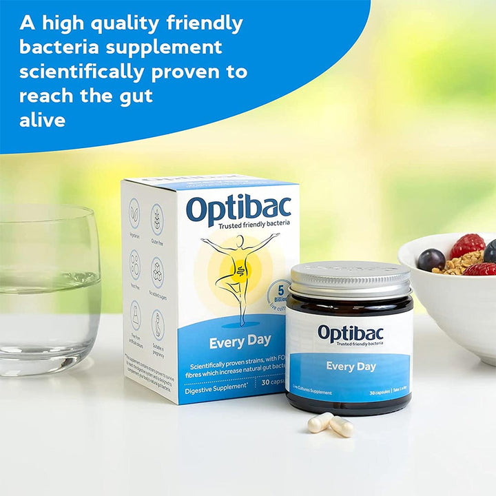 Optibac Every Day Probiotics Digestive Capsules 30's - Easy Pharmacy LLC