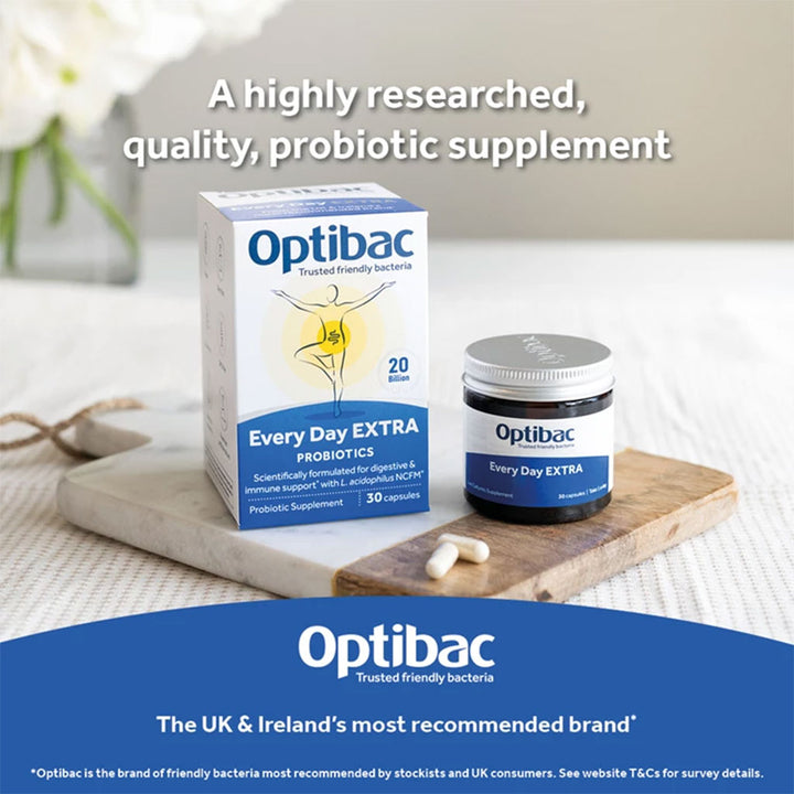Optibac Every Day Extra Probiotic Capsules 30's - Easy Pharmacy LLC