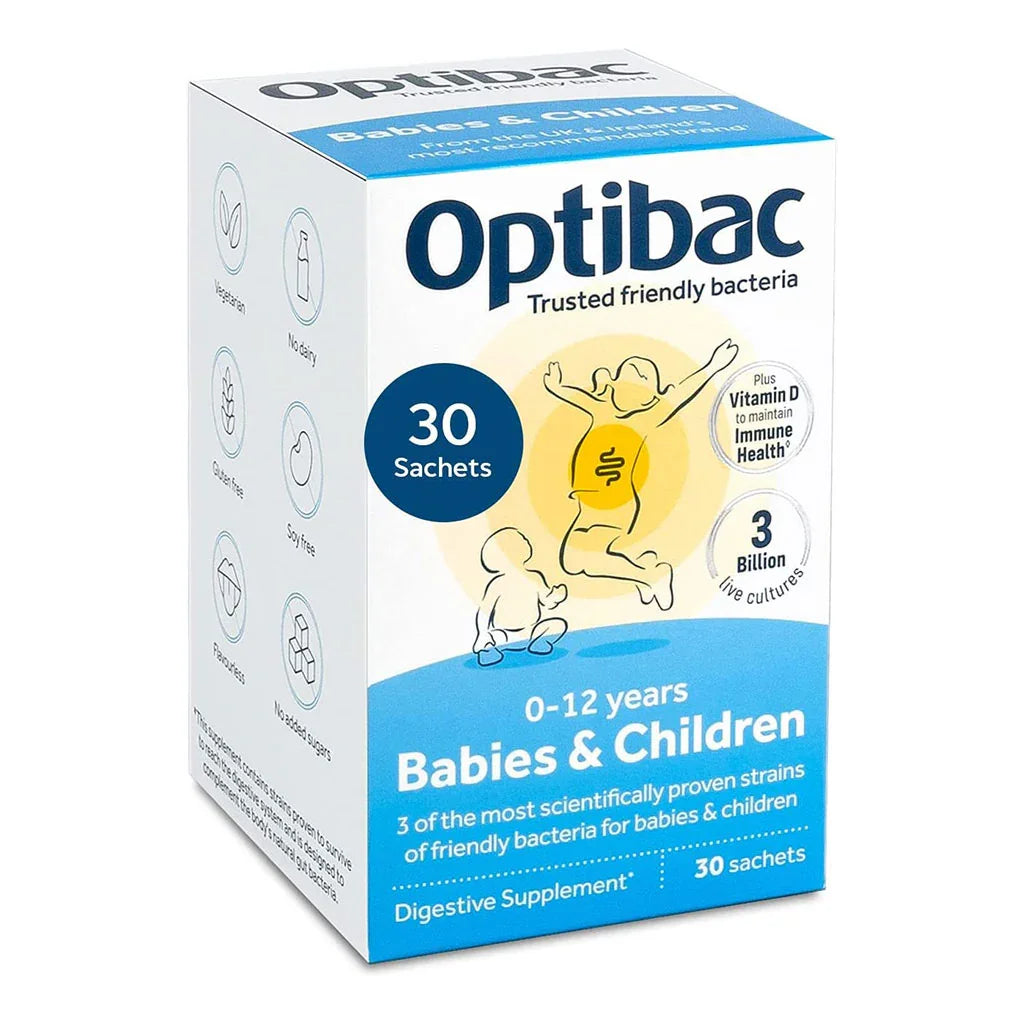 Optibac Probiotic Sachets For Babies & Children, 0-12 Years - Pack of 30's - Easy Pharmacy LLC