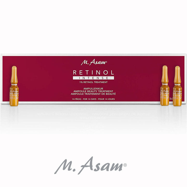 M. Asam Retinol Intense Retinol 1% Treatment Ampoule 1ml, Pack of 14's - Easy Pharmacy LLC