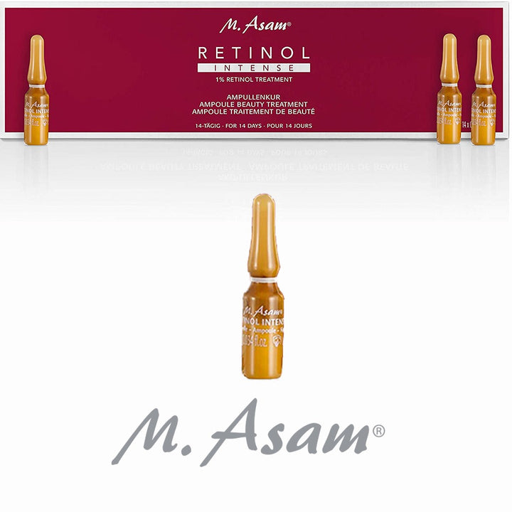 M. Asam Retinol Intense Retinol 1% Treatment Ampoule 1ml, Pack of 14's - Easy Pharmacy LLC