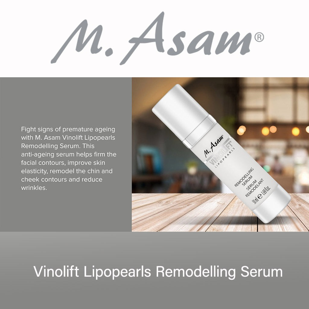 M. Asam Vinolift Lipopearls Remodelling Anti-aging Face Serum 50ml - Easy Pharmacy LLC