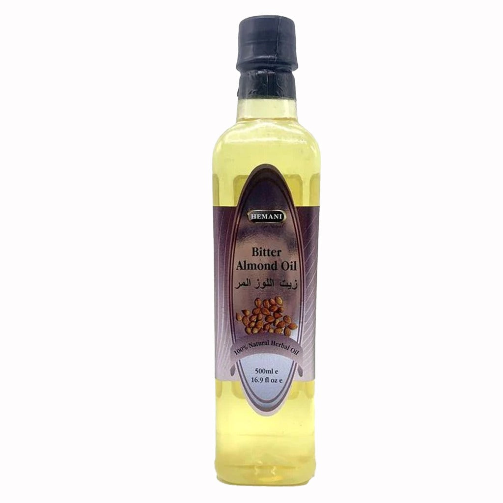 Hemani Bitter Almond Multi Purpose Oil 500ml - Easy Pharmacy LLC