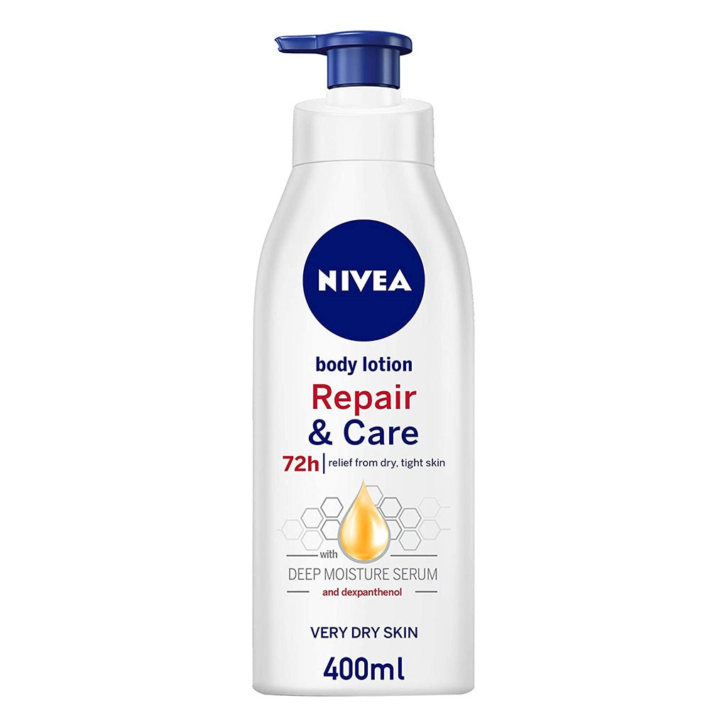 Nivea Repair And Care Body Lotion With Deep Moisture Serum 400ml - Easy Pharmacy LLC