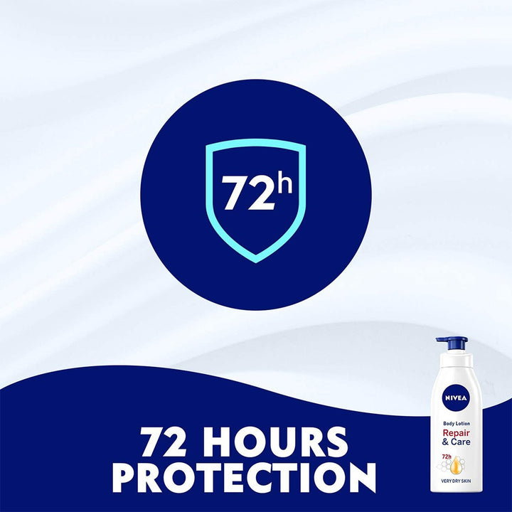 Nivea Repair And Care Body Lotion With Deep Moisture Serum 400ml - Easy Pharmacy LLC