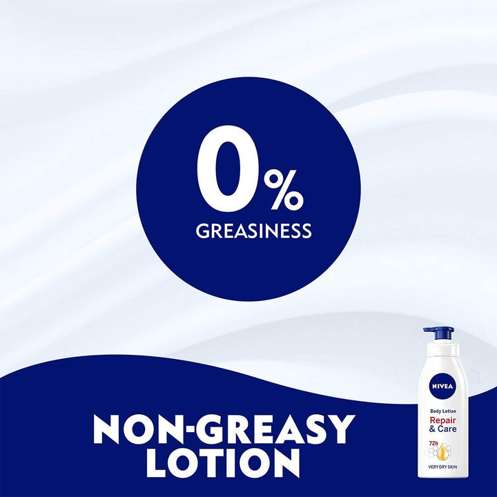 Nivea Repair And Care Body Lotion With Deep Moisture Serum 400ml - Easy Pharmacy LLC